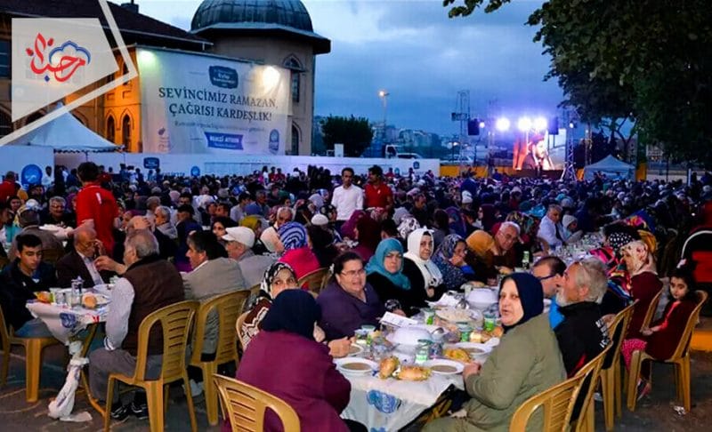 خيم وموائد رمضان المقدم من البلدية