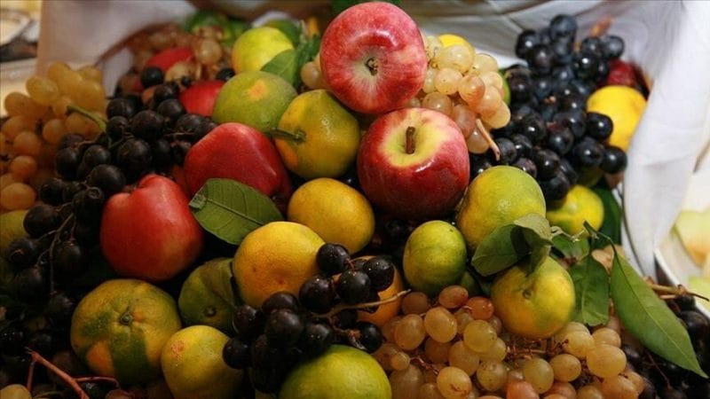 الخضروات والفواكه الطازجة التركية
