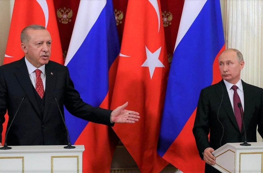 قبل لقائه بوتن أردوغان يعلنها بوضوح النظام السوري يشكل تهديد جنوب تركيا