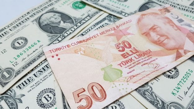 كم سعر الدولار في تركيا اليوم الإثنين 11-10-2021؟ سعر صرف الدولار مقابل الليرة التركية