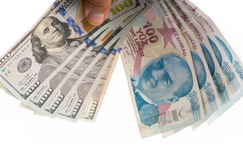 سعر الدولار في تركيا اليوم 