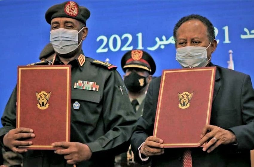  ترحيب تركي بالاتفاق السياسي السوداني بين البرهان وحمدوك 2021