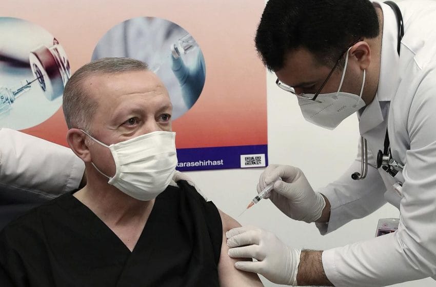 أردوغان: نشارك البشرية جمعاء اللقاح التركي توركوفاك