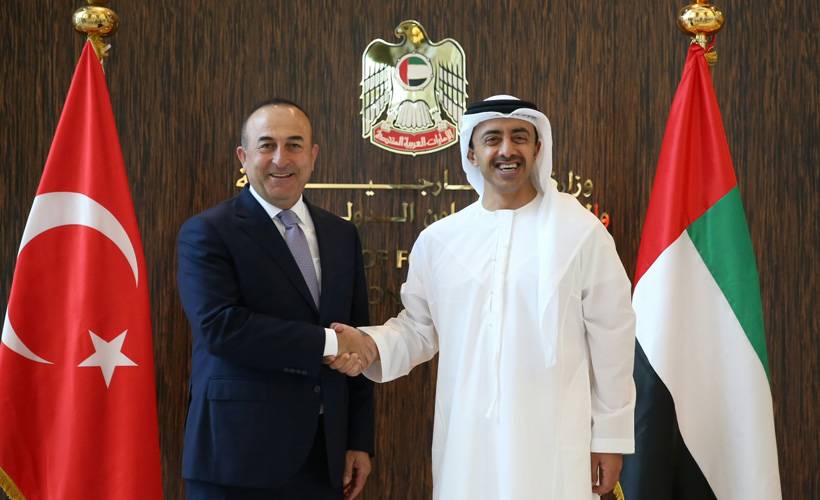  وزير الخارجية التركي في ضيافة الإمارات