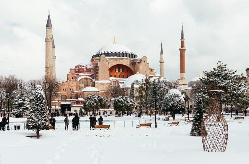  ما هي أدنى درجة حرارة تحت الصفر في تركيا اليوم؟