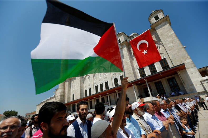 إدانة تركية للاحتلال الإسرائيلي