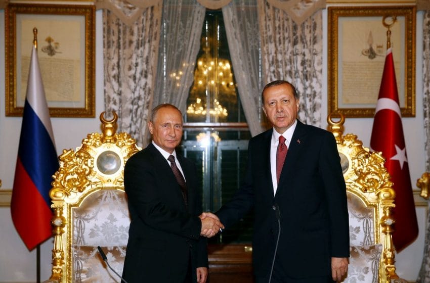 بوتين إلى تركيا تلبية لدعوة أردوغان