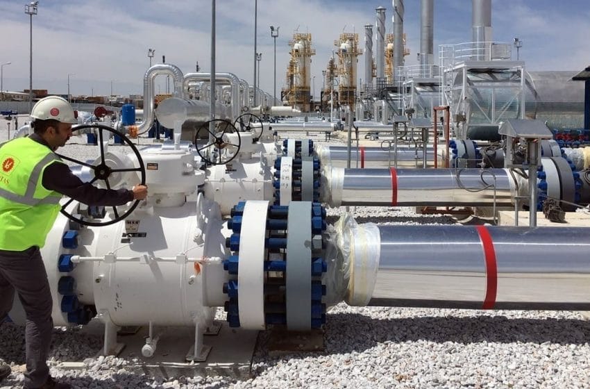رفع إمدادات الغاز الأذربيجاني لتركيا
