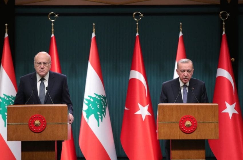  أردوغان: سنواصل الوقوف إلى جانب لبنان