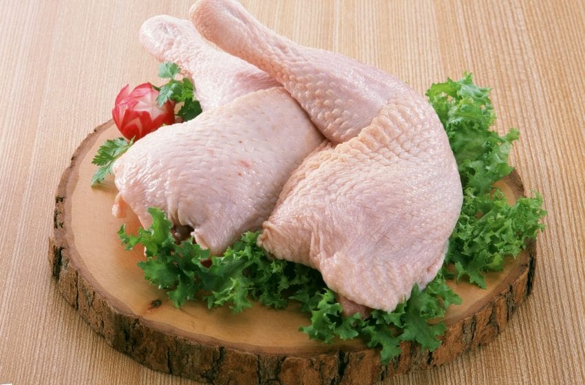 لحم الدجاج التركي