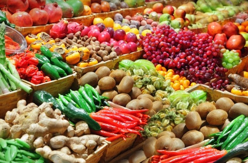 الخضروات والفواكه التركية