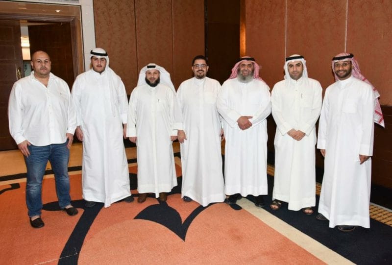 رجال أعمال في اجتماع الغبقة الرمضانية لجمعية موصياد الكويت
